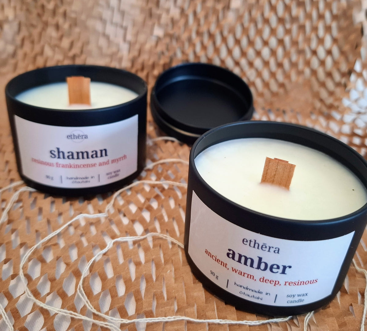 Soy wax Candles - Amber
